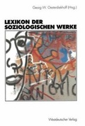 Cover: Lexikon Der Soziologischen Werke - Vieweg+Teubner Verlag