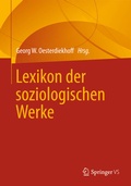 Cover: Lexikon der soziologischen Werke - Springer VS
