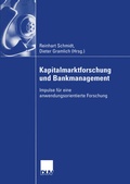 Cover: Kapitalmarktforschung und Bankmanagement - Deutscher Universit&auml;tsverlag