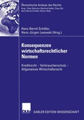 Cover: Konsequenzen wirtschaftsrechtlicher Normen - Deutscher Universit&auml;tsverlag