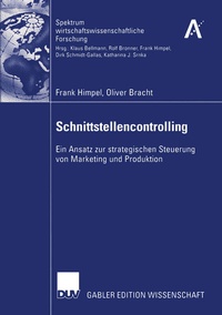 Abbildung von: Schnittstellencontrolling - Deutscher Universitätsverlag