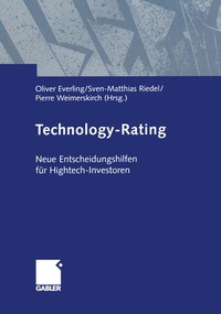 Enlarge image Cover: Technology-Rating - Springer Gabler