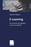 Cover: E-Learning - Springer Gabler