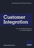 Cover: Customer Integration - Springer Gabler