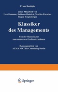 Cover: Klassiker des Managements - Springer Gabler