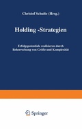 Cover: Holding-Strategien - Springer Gabler