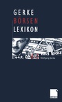 Cover: Gerke Börsen Lexikon - Springer Gabler