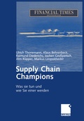 Cover: Supply Chain Champions - Springer Gabler