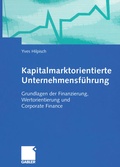 Cover: Kapitalmarktorientierte Unternehmensf&uuml;hrung - Springer Gabler