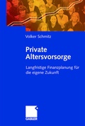Cover: Private Altersvorsorge - Springer Gabler