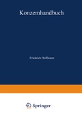 Cover: Konzernhandbuch - Springer Gabler