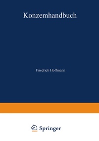 Enlarge image Cover: Konzernhandbuch - Springer Gabler