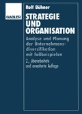 Cover: Strategie und Organisation - Springer Gabler