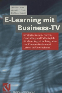 Enlarge image Cover: E-Learning mit Business TV - Vieweg+Teubner Verlag