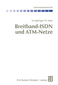 Enlarge image Cover: Breitband-ISDN und ATM-Netze - Vieweg+Teubner Verlag