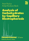 Bild: Analysis of Carbohydrates by Capillary Electrophoresis - Vieweg+Teubner Verlag