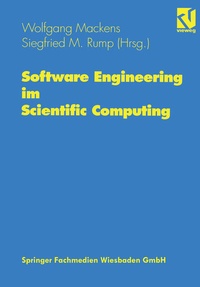 Enlarge image Cover: Software Engineering im Scientific Computing - Vieweg+Teubner Verlag
