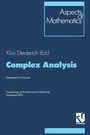 Cover: Complex Analysis - Vieweg+Teubner Verlag
