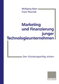 Cover: Marketing und Finanzierung junger Technologieunternehmen - Springer Gabler