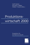 Cover: Produktionswirtschaft 2000 - Springer Gabler
