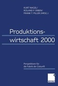 Cover: Produktionswirtschaft 2000 - Springer Gabler