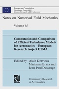 Cover: Computation and Comparison of Efficient Turbulence Models for Aeronautics - European Research Project ETMA - Vieweg+Teubner Verlag