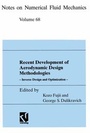 Cover: Recent Development of Aerodynamic Design Methodologies - Vieweg+Teubner Verlag