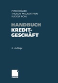 Cover: Handbuch Kreditgesch&auml;ft - Springer Gabler