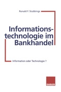 Bild: Informationstechnologie im Bankhandel - Springer Gabler