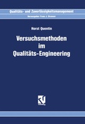 Cover: Versuchsmethoden im Qualit&auml;ts-Engineering - Vieweg+Teubner Verlag