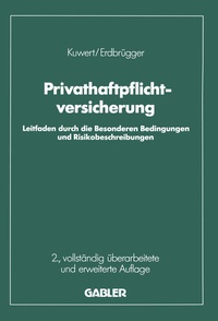 Abbildung von: Privat-Haftpflichtversicherung - Springer Gabler