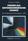 Cover: Fusion als unternehmerische Chance - Springer Gabler