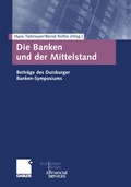 Cover: Die Banken und der Mittelstand - Springer Gabler