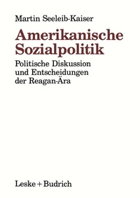 Bild: Amerikanische Sozialpolitik - VS Verlag für Sozialwissenschaften