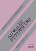 Cover: Globaler Wettbewerb - Springer Gabler