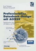 Cover: Professionelles Datenbank-Design mit ACCESS - Vieweg+Teubner Verlag