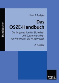 Enlarge image Cover: Das OSZE-Handbuch - VS Verlag für Sozialwissenschaften