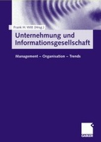 Enlarge image Cover: Unternehmung und Informationsgesellschaft - Springer Gabler