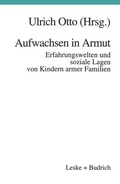 Cover: Aufwachsen in Armut - VS Verlag f&uuml;r Sozialwissenschaften