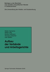 Abbildung von: Aufbau der Verbände und Arbeitsgerichte - VS Verlag für Sozialwissenschaften