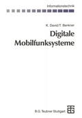 Cover: Digitale Mobilfunksysteme - Vieweg+Teubner Verlag