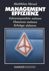 Enlarge image Cover: Management Effizienz - Springer Gabler