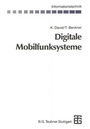 Cover: Digitale Mobilfunksysteme - Vieweg+Teubner Verlag