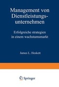 Cover: Management von Dienstleistungsunternehmen - Springer Gabler