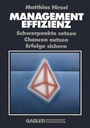 Cover: Management Effizienz - Springer Gabler