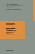 Cover: Industrielle Beziehungen - VS Verlag f&uuml;r Sozialwissenschaften