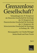Cover: Grenzenlose Gesellschaft? - VS Verlag f&uuml;r Sozialwissenschaften