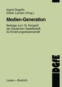 Cover: Medien-Generation - VS Verlag f&uuml;r Sozialwissenschaften