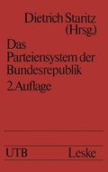 Cover: Das Parteiensystem der Bundesrepublik - VS Verlag f&uuml;r Sozialwissenschaften