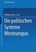 Cover: Die politischen Systeme Westeuropas - VS Verlag f&uuml;r Sozialwissenschaften